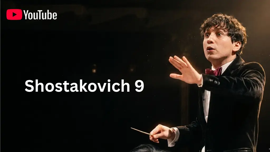 Jose Luis Gutierrez conducts Shostakovich Symphony No 9 youtube thumbnail